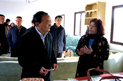 四川省委常委、省委農工委主任李昌平調研臺資企業